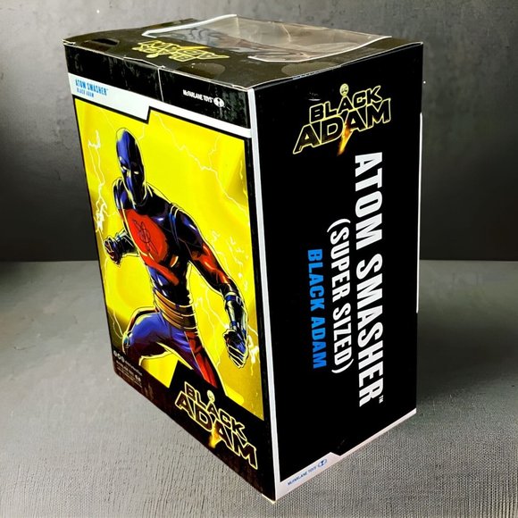 DC Multiverse Black Adam Figure 12" Atom Smasher Adam, 1st Addition, NEW SEALED - Picture 9 of 10